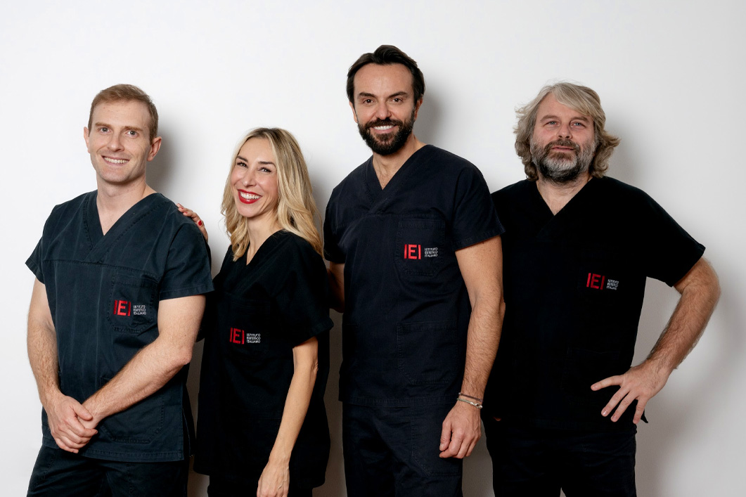 Team di medici e chirurghi estetici di IEI - Istituto Estetico Italiano, specializzati in interventi di chirurgia estetica e trattamenti di medicina estetica per viso e corpo